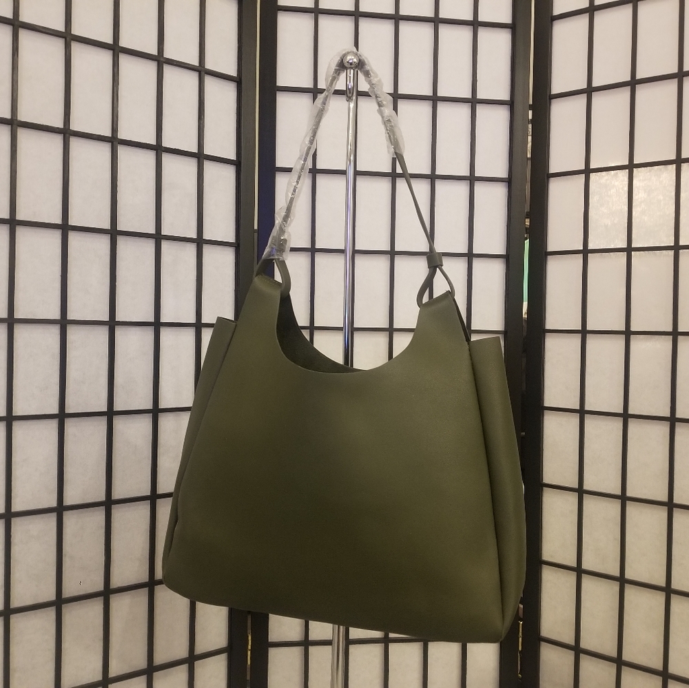 Neiman  Marcus faux leather totes.
